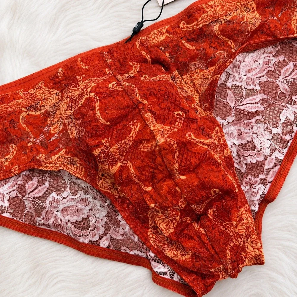 COSABELLA NSN Men's Printed Comfort Micro Brief Sahara‎ Tiger / Size L - NWT